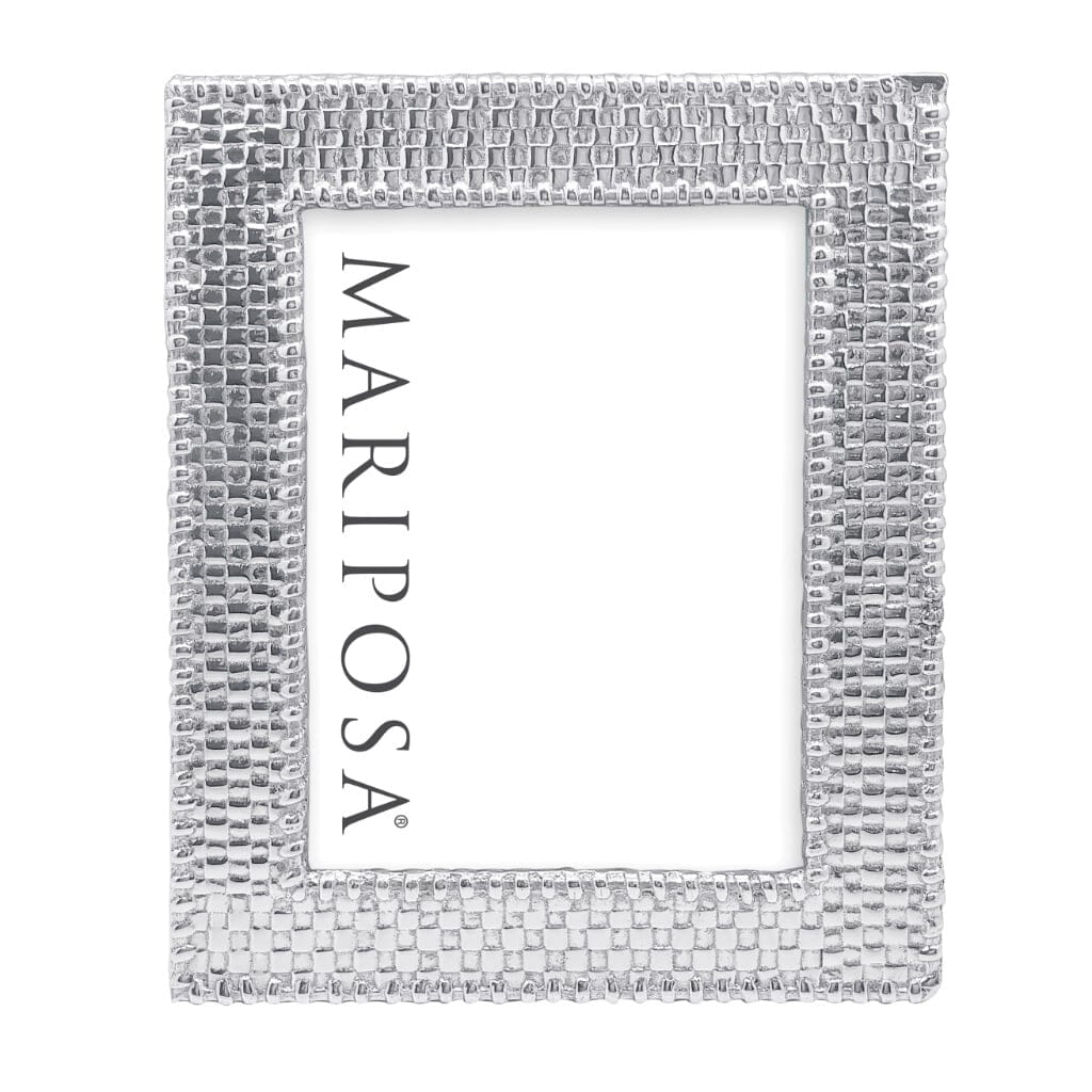 Mariposa Basketweave 5" x 7" Frame Picture Frames Mariposa