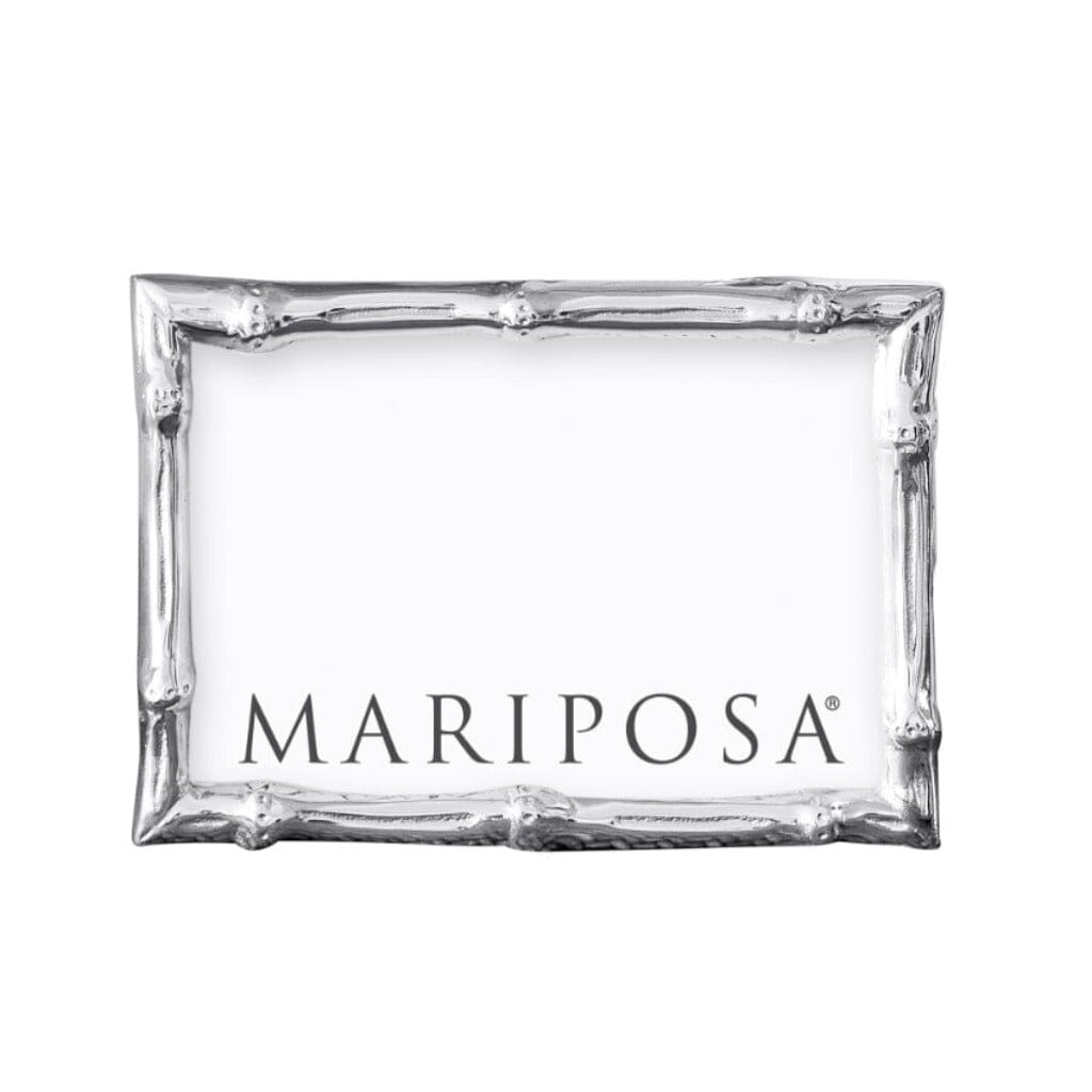 Mariposa Bamboo 4" x 6" Frame Picture Frames Mariposa