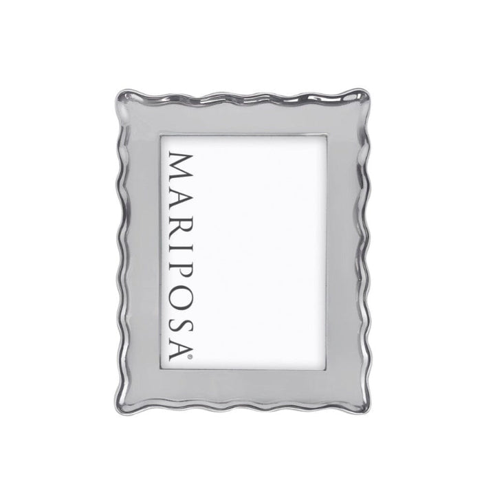 Mariposa Wavy Engravable 5" x 7" Frame Picture Frames Mariposa