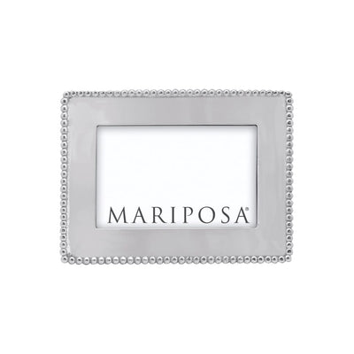 Mariposa Beaded 4" x 6" Engravable Frame Picture Frames Mariposa 