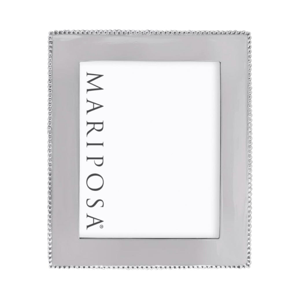 Mariposa Beaded 8" x 10" Engravable Frame Picture Frames Mariposa