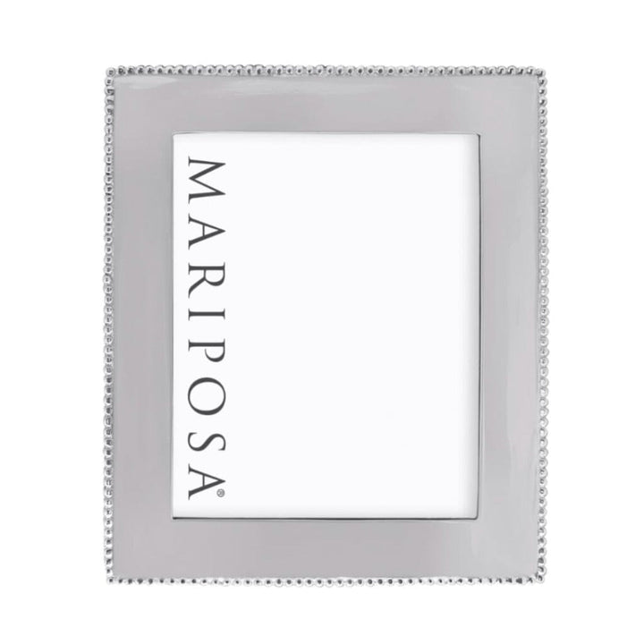Mariposa Beaded 8" x 10" Engravable Frame Picture Frames Mariposa