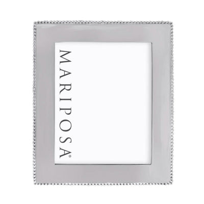 Mariposa Beaded 8" x 10" Engravable Frame Picture Frames Mariposa 