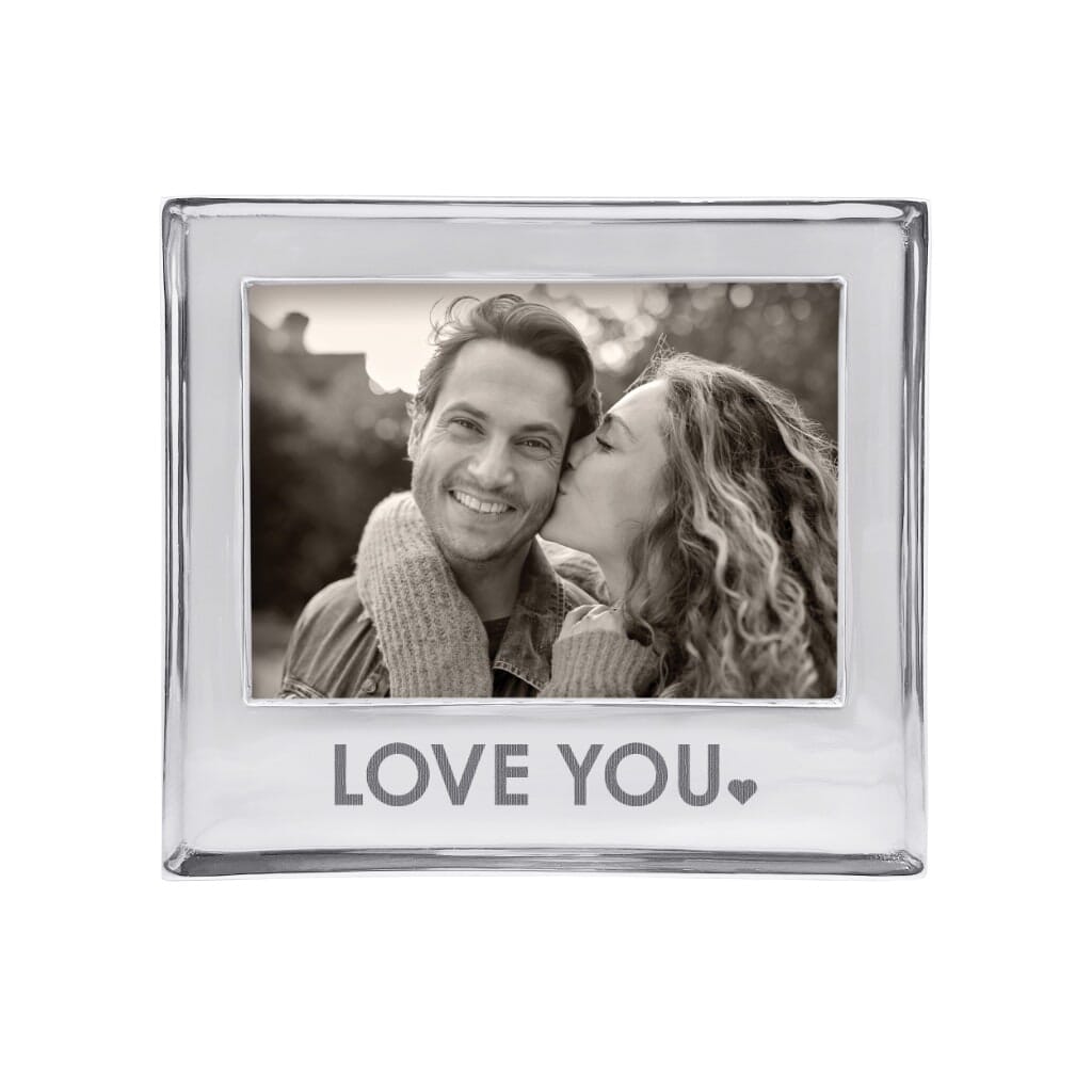 Mariposa LOVE YOU. Signature 4" x 6" Frame Picture Frames Mariposa