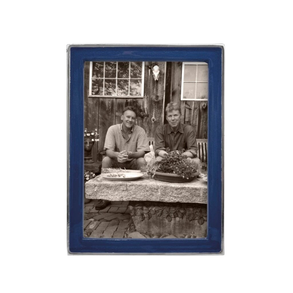 Mariposa Signature Blue 5" x 7" Frame Picture Frames Mariposa