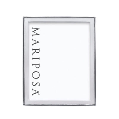 Mariposa Signature White 8" x 10" Frame Picture Frames Mariposa 