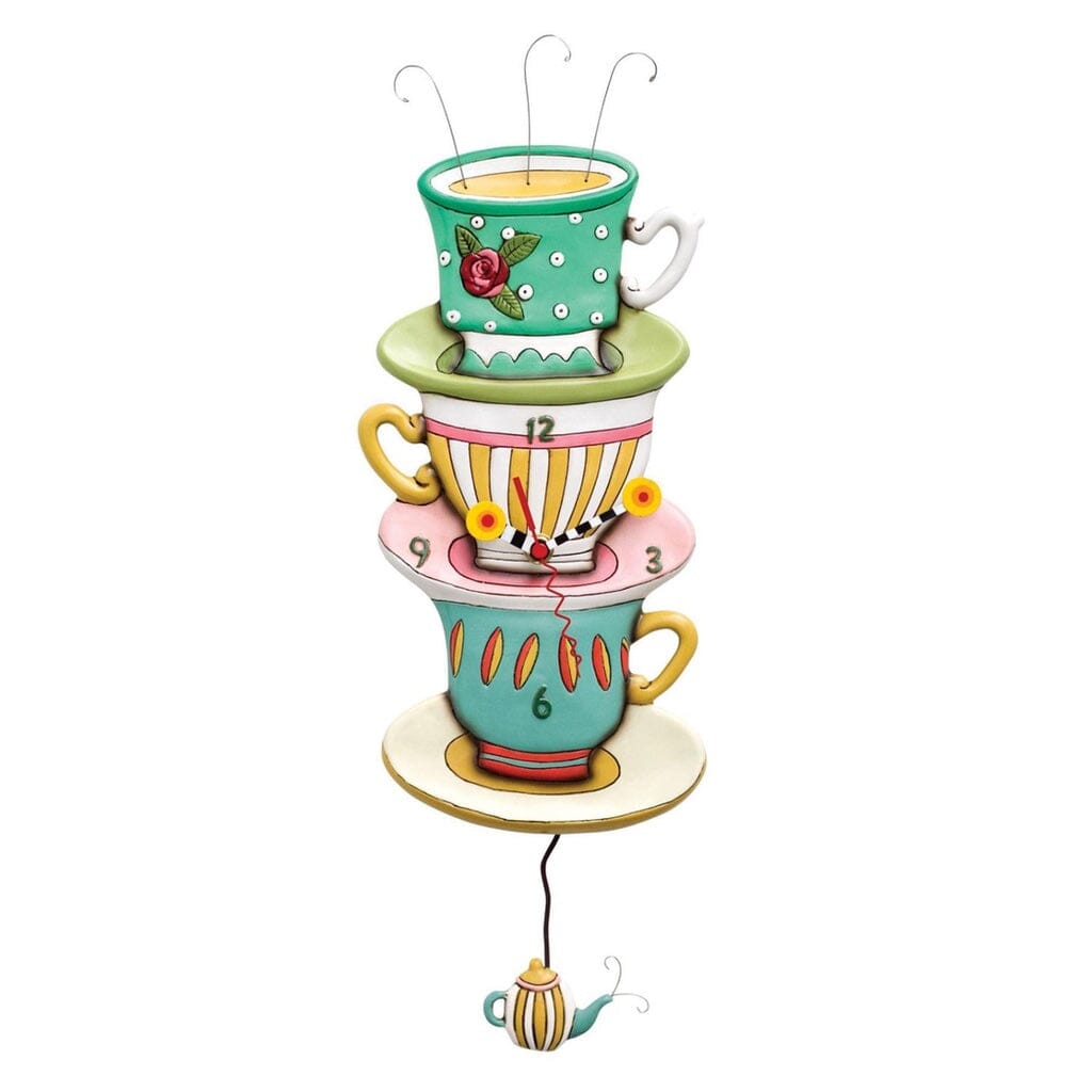 Allen Designs Spot Of Tea Clock Allen Designs