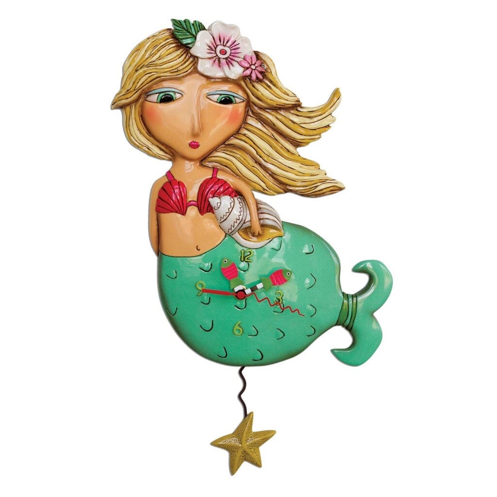 Allen Designs Shelley Mermaid Clock Allen Designs