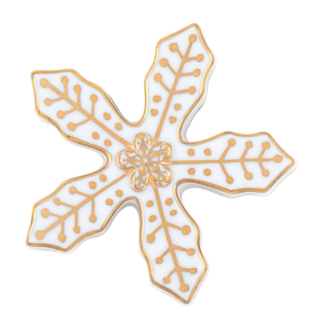 Herend Snowflake Figurines Herend
