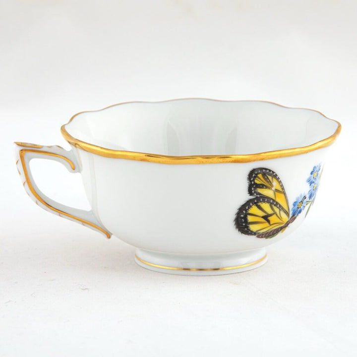 Herend American Wildflower Tea Cup - Wood Aster Dinnerware Herend