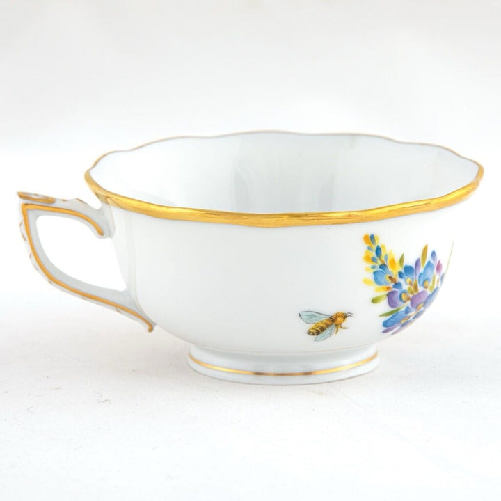 Herend American Wildflower Tea Cup - Texas Bluebonnet Dinnerware Herend