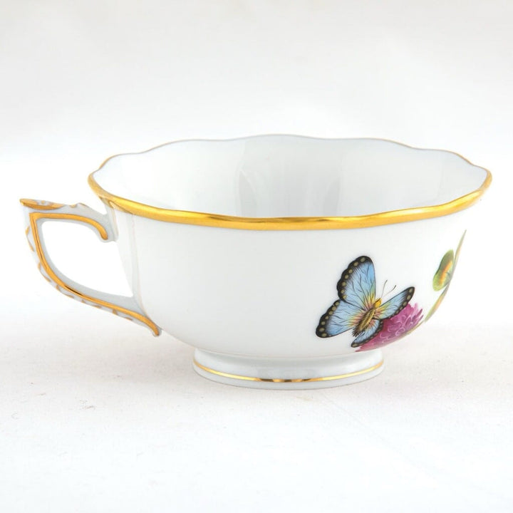 Herend American Wildflower Tea Cup - Red Clover Dinnerware Herend