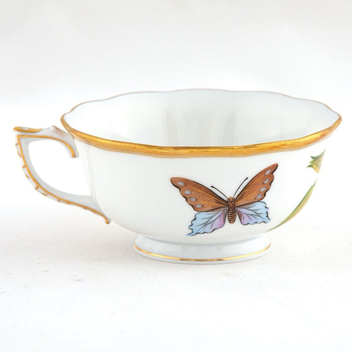 Herend American Wildflower Tea Cup - Meadow Lily Dinnerware Herend