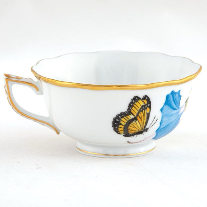 Herend American Wildflower Tea Cup - Morning Glory Dinnerware Herend