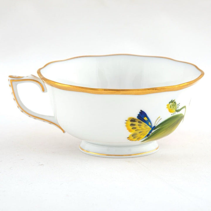Herend American Wildflower Tea Cup - California Poppy Dinnerware Herend