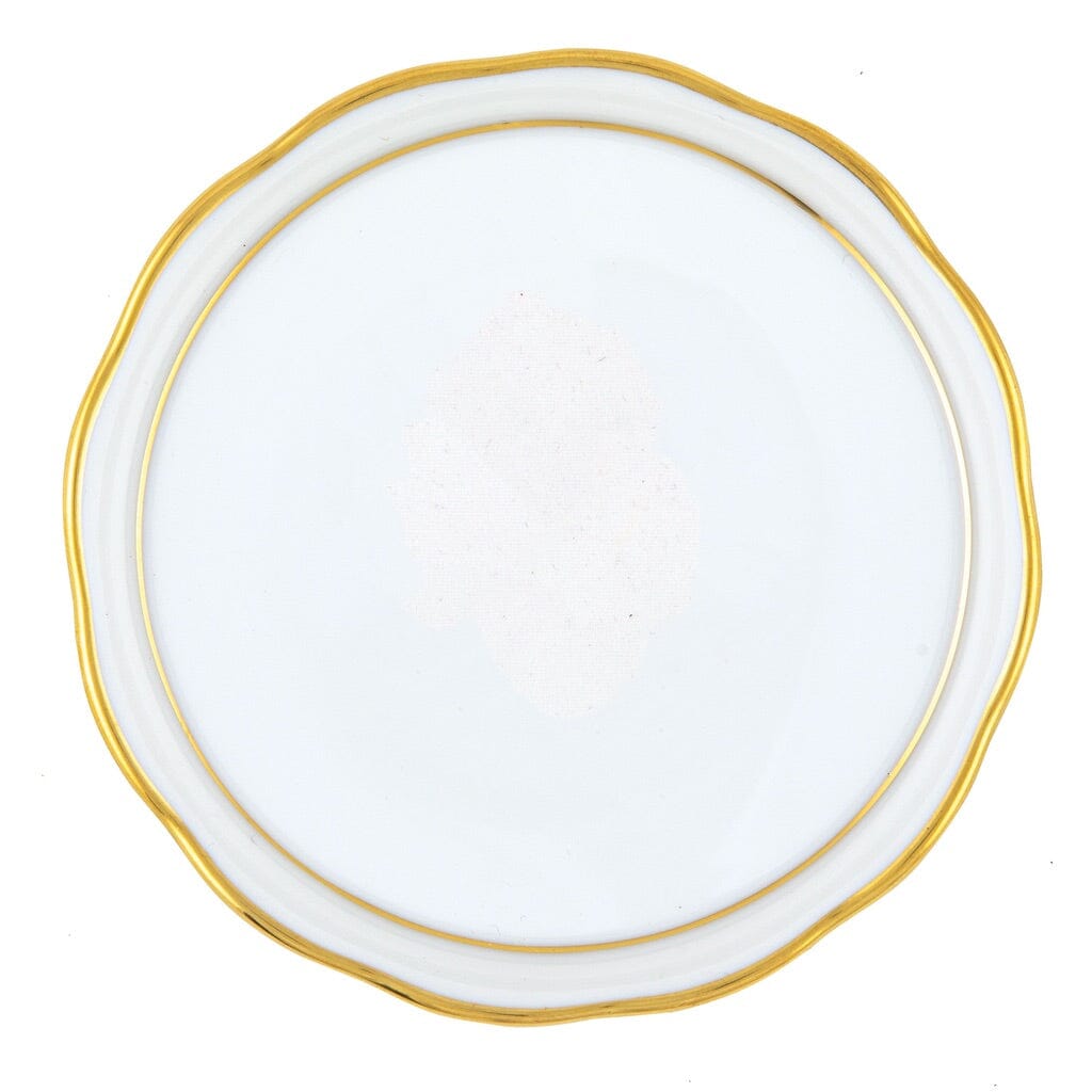 Herend Golden Edge Coaster Dinnerware Herend