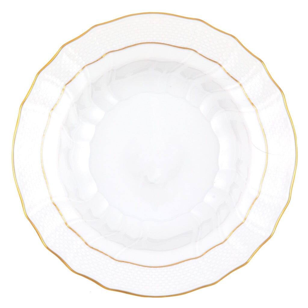 Herend Golden Edge Rim Soup Dinnerware Herend
