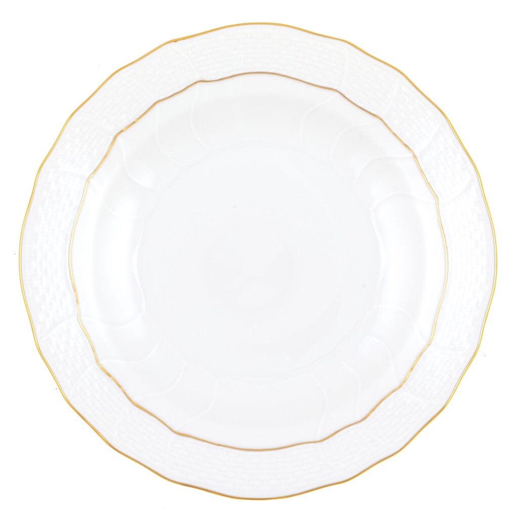 Herend Golden Edge Dessert Plate Dinnerware Herend