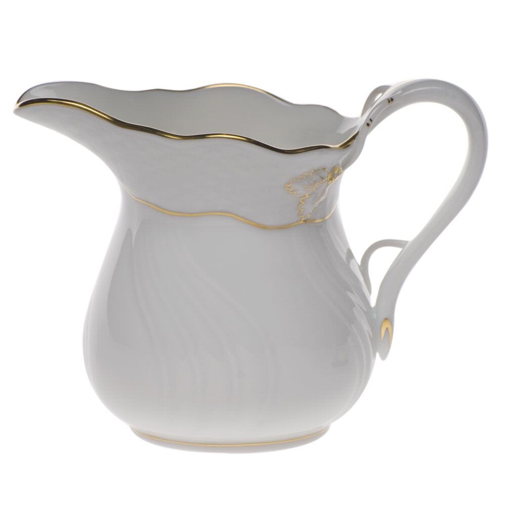 Herend Golden Edge Creamer - 6 oz. Dinnerware Herend
