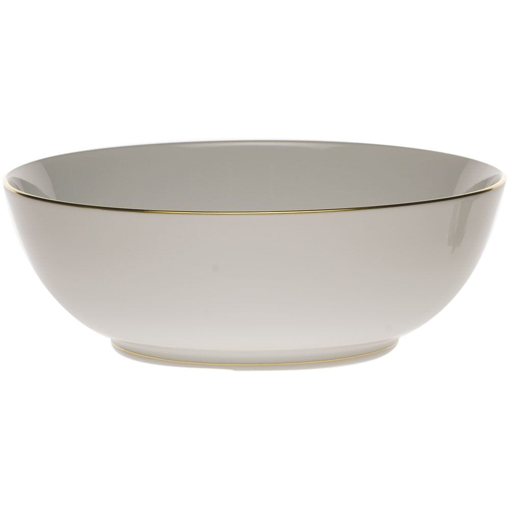 Herend Golden Edge Large Bowl Dinnerware Herend