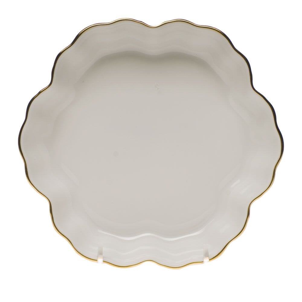 Herend Golden Edge Fruit Bowl - 6.25 Inch Dinnerware Herend