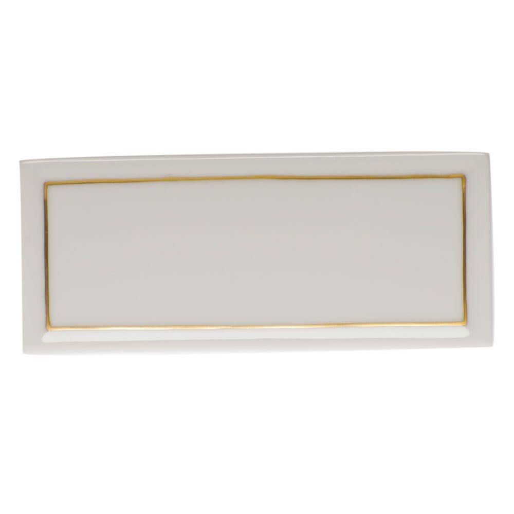 Herend Golden Edge Place Card Dinnerware Herend