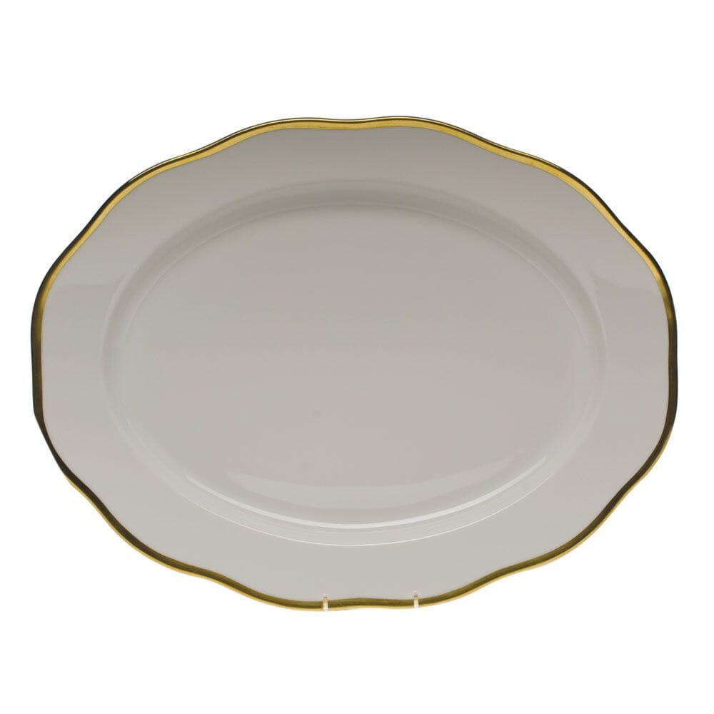 Herend Gwendolyn Turkey Platter Platters Herend
