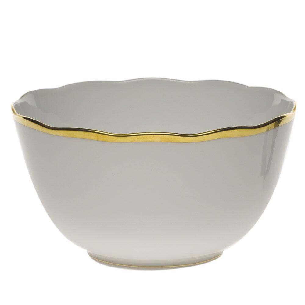 Herend Gwendolyn Round Open Vegetable Bowl Dinnerware Herend