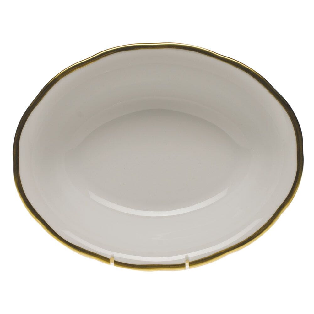 Herend Gwendolyn Oval Vegetable Dish Dinnerware Herend