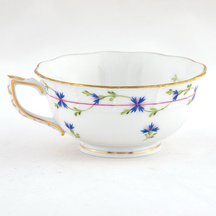 Herend Blue Garland Tea Cup Dinnerware Herend