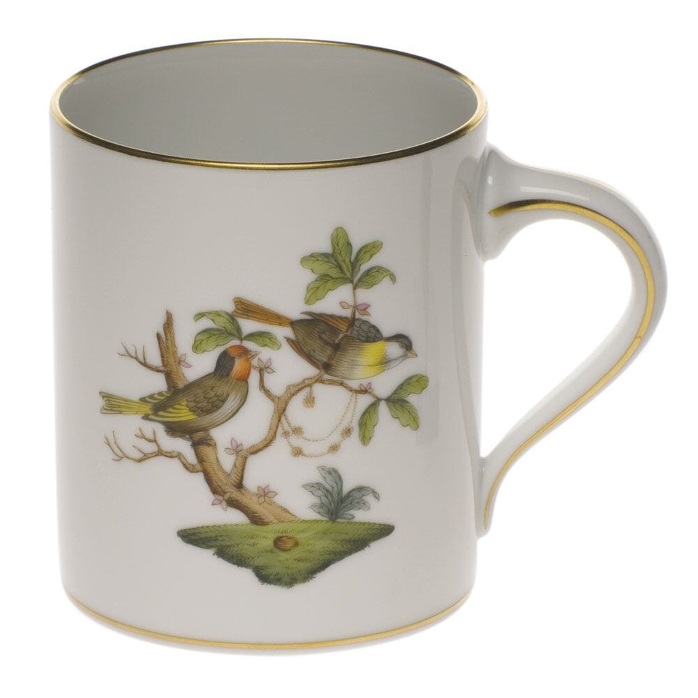 Herend Rothschild Bird Coffee Mug Dinnerware Herend