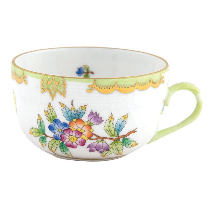 Herend Queen Victoria Canton Cup Dinnerware Herend Green