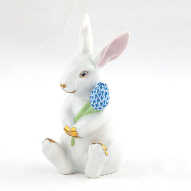 Herend Blossom Bunny Figurine Figurines Herend 