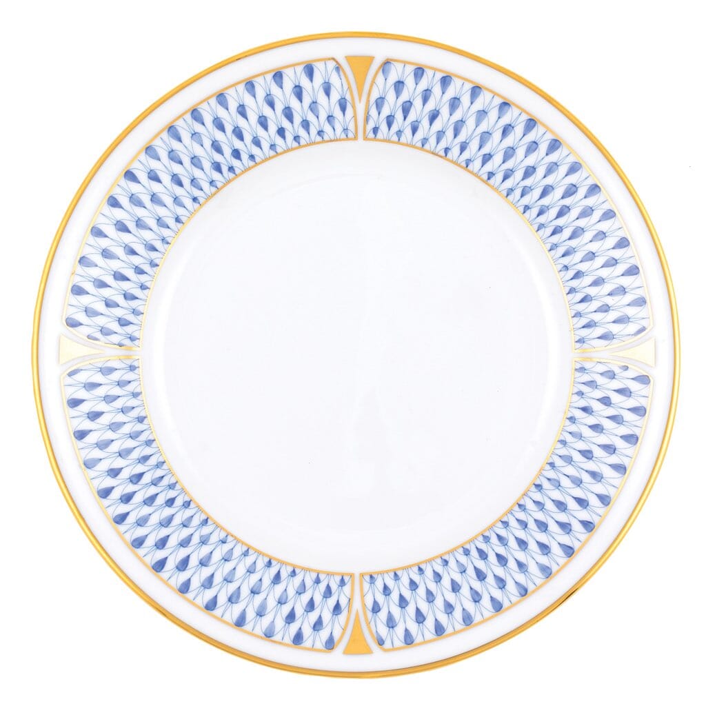 Herend Art Deco Bread And Butter Plate Dinnerware Herend Blue