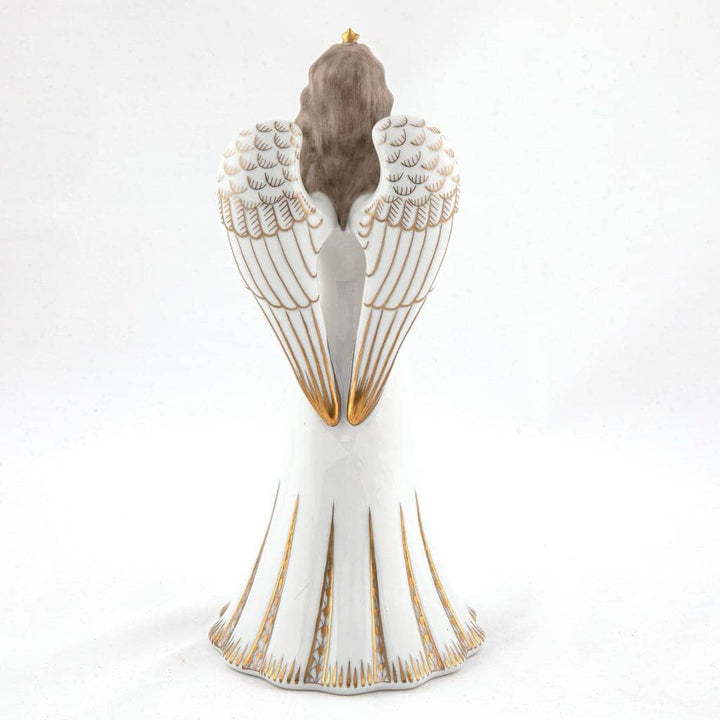 Herend Angel With Dove Figurine Figurines Herend