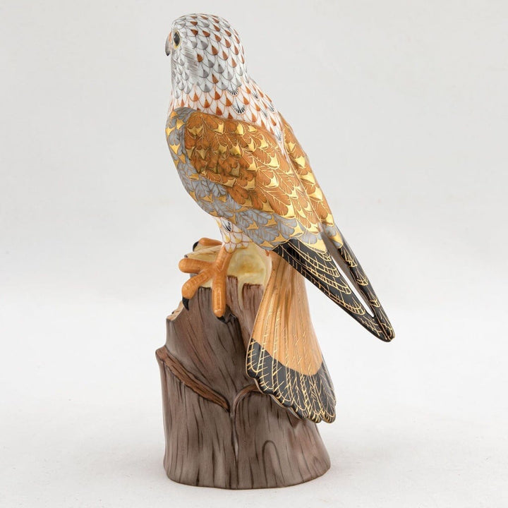 Herend American Kestrel Figurine - Limited Edition Figurines Herend