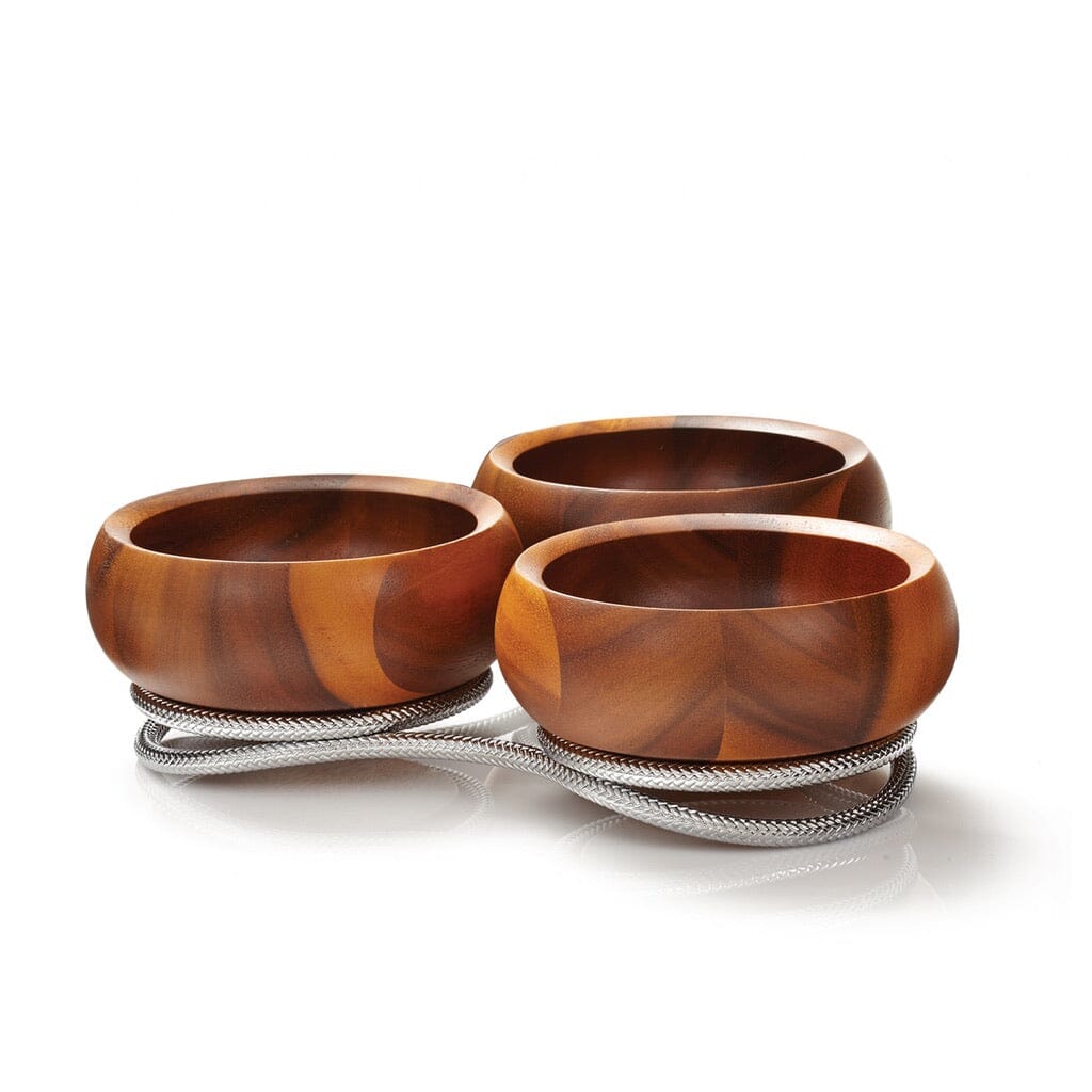 Nambe Braid Condiment Server Servers Nambe