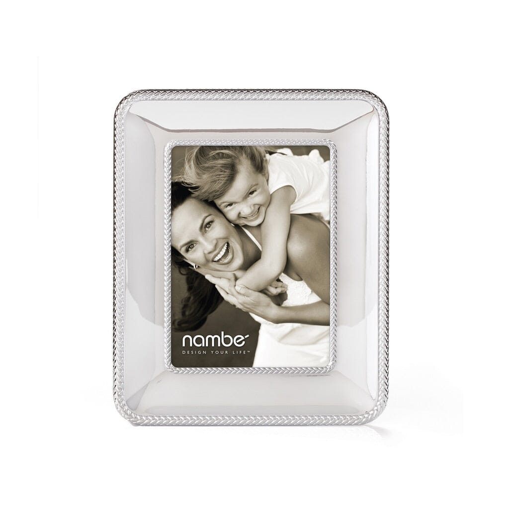 Nambe Braid Picture Frame - 5" x 7" Picture Frames Nambe