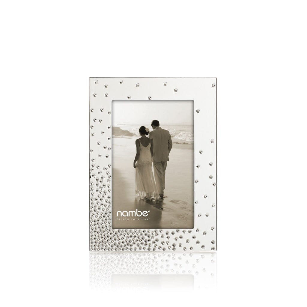 Nambe Dazzle Picture Frame - 4” x 6” Picture Frames Nambe