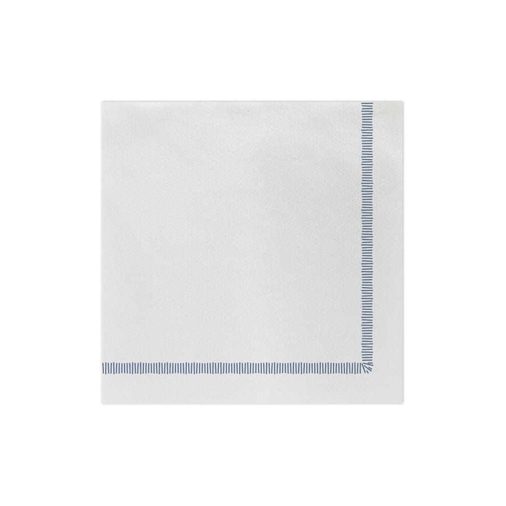Vietri Papersoft Napkins Fringe Blue Dinner Napkins Napkins Vietri