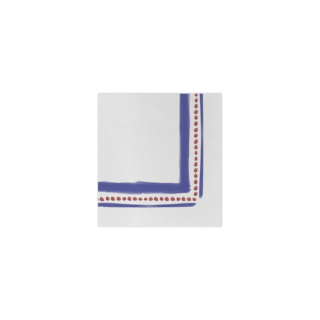 Vietri Papersoft Napkins Campagna Blue Cocktail Napkins Napkins Vietri