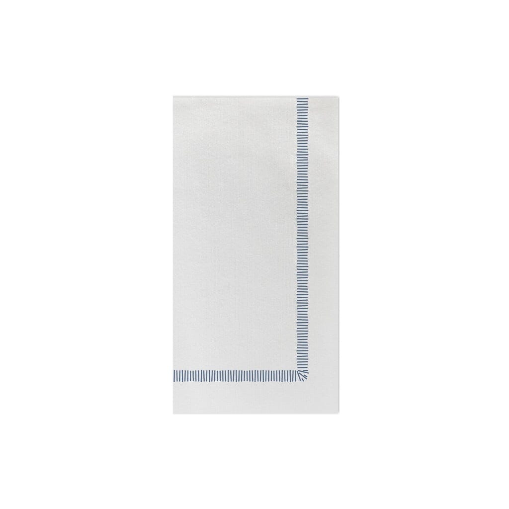 Vietri Papersoft Napkins Fringe Blue Guest Towels Napkins Vietri