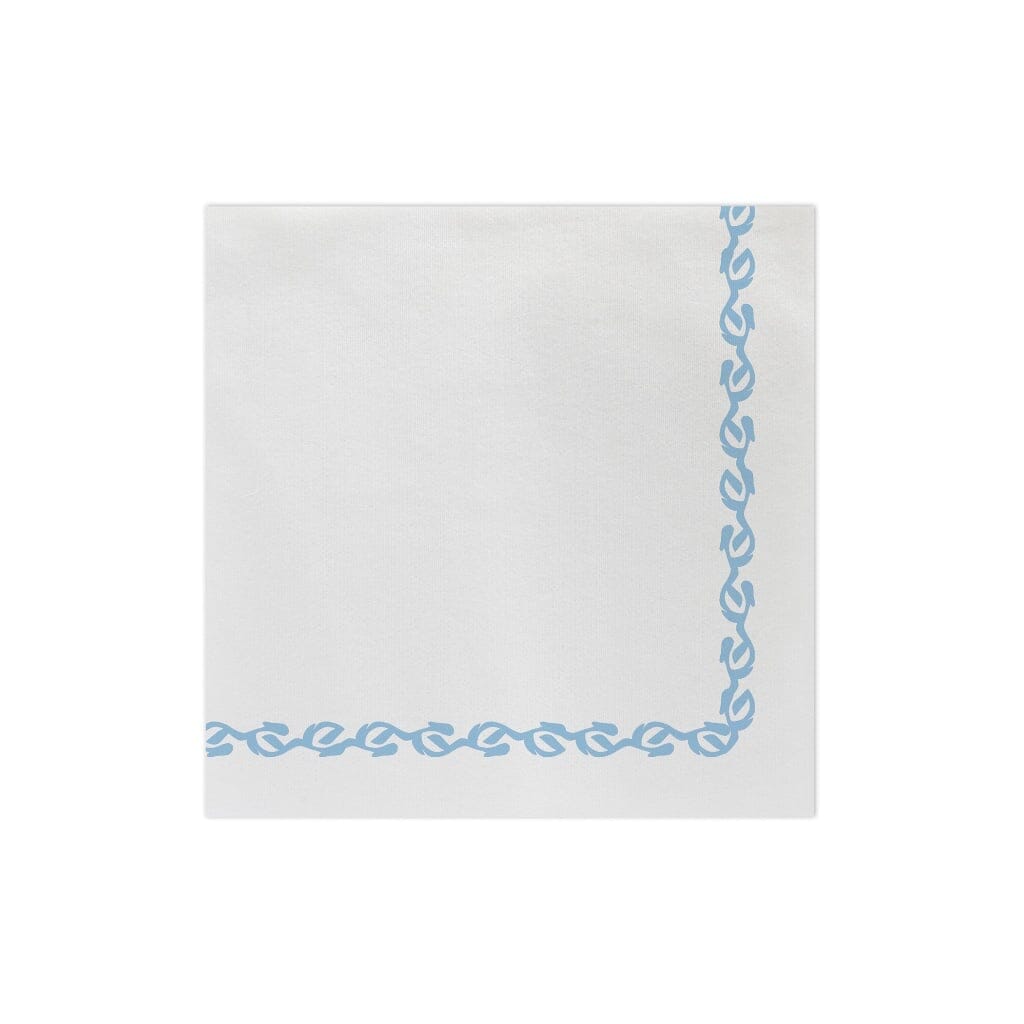 Vietri Papersoft Napkins Florentine Light Blue Dinner Napkins Napkins Vietri