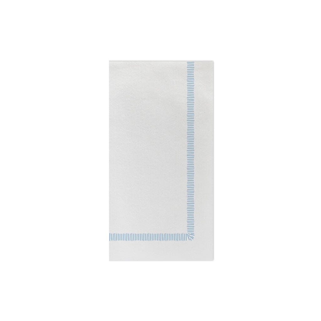 Vietri Papersoft Napkins Fringe Light Blue Guest Towels Napkins Vietri
