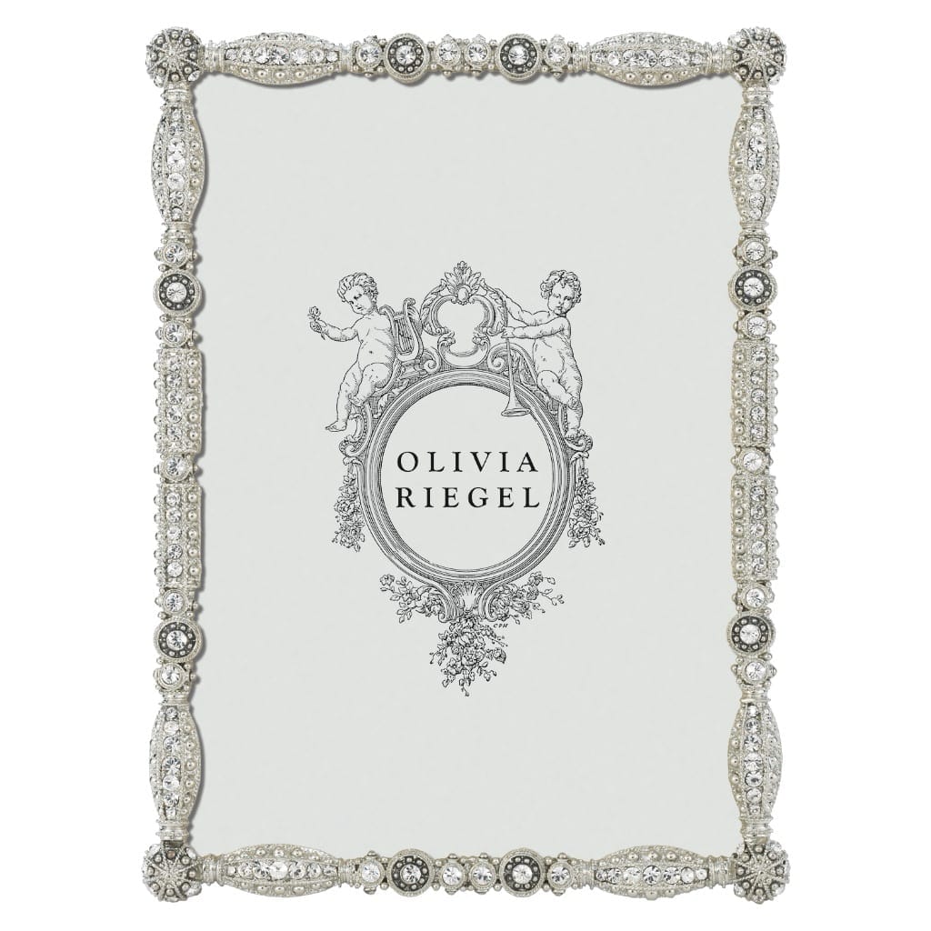 Olivia Riegel Silver Asbury 5" x 7" Frame Picture Frames Olivia Riegel