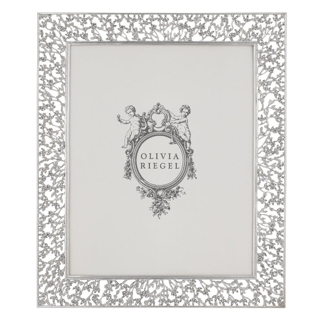 Olivia Riegel Silver Isadora 8" x 10" Frame Picture Frames Olivia Riegel