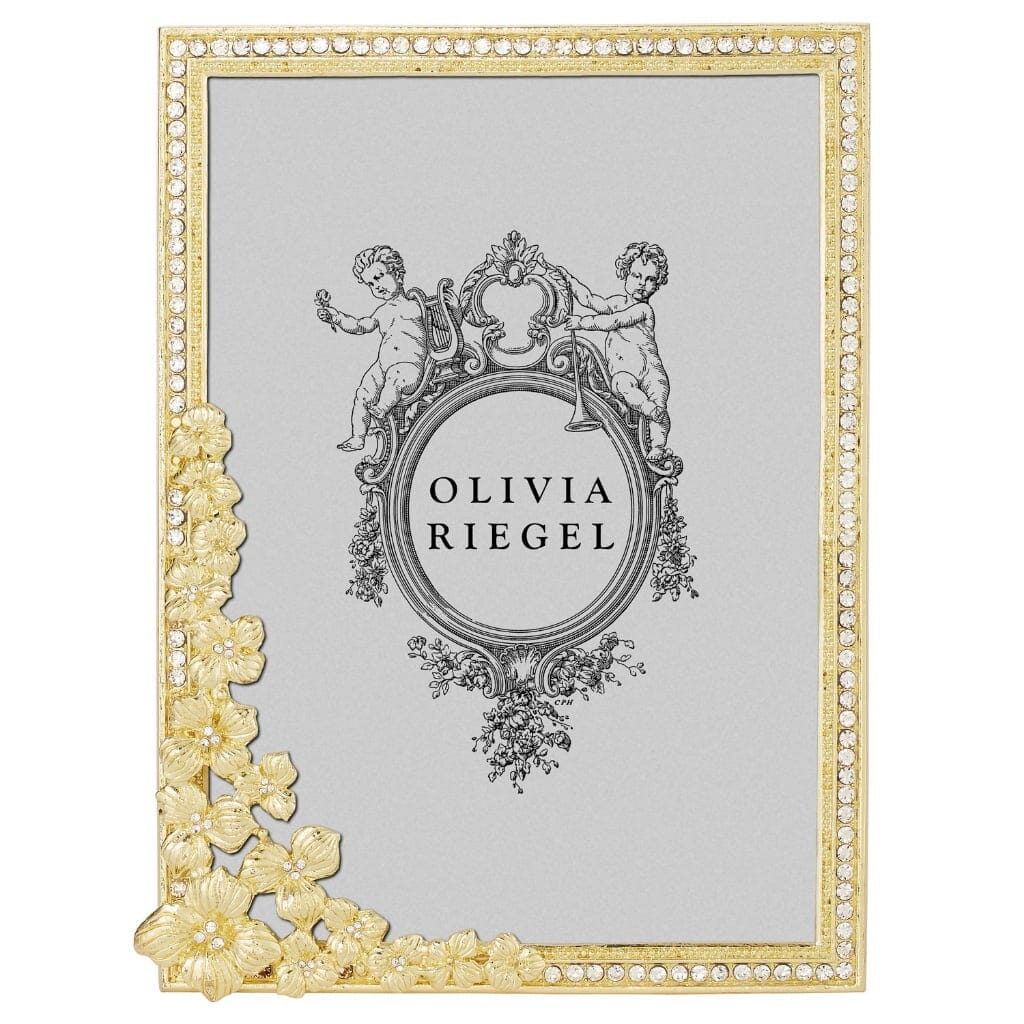 Olivia Riegel Gold Evelyn 5" x 7" Frame Picture Frames Olivia Riegel