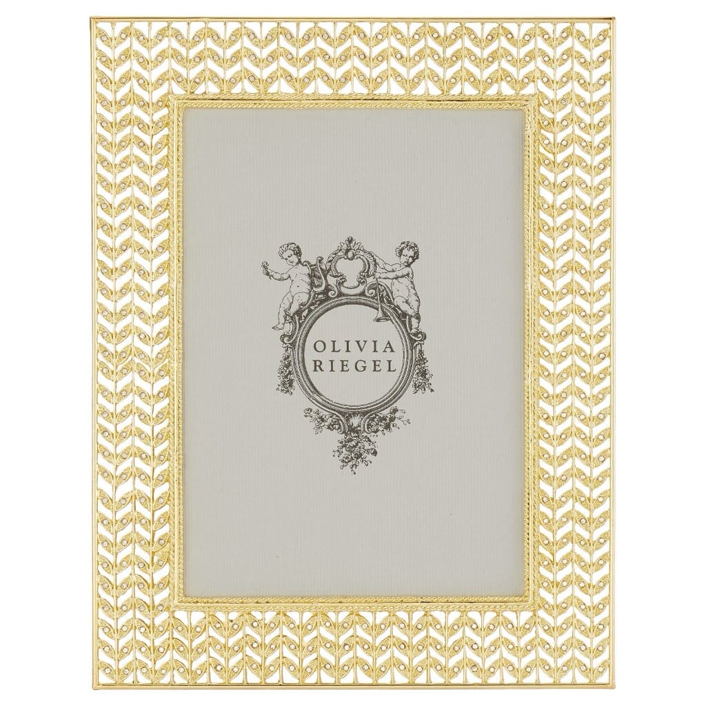 Olivia Riegel Gold Stanton 5" x 7" Frame Picture Frames Olivia Riegel