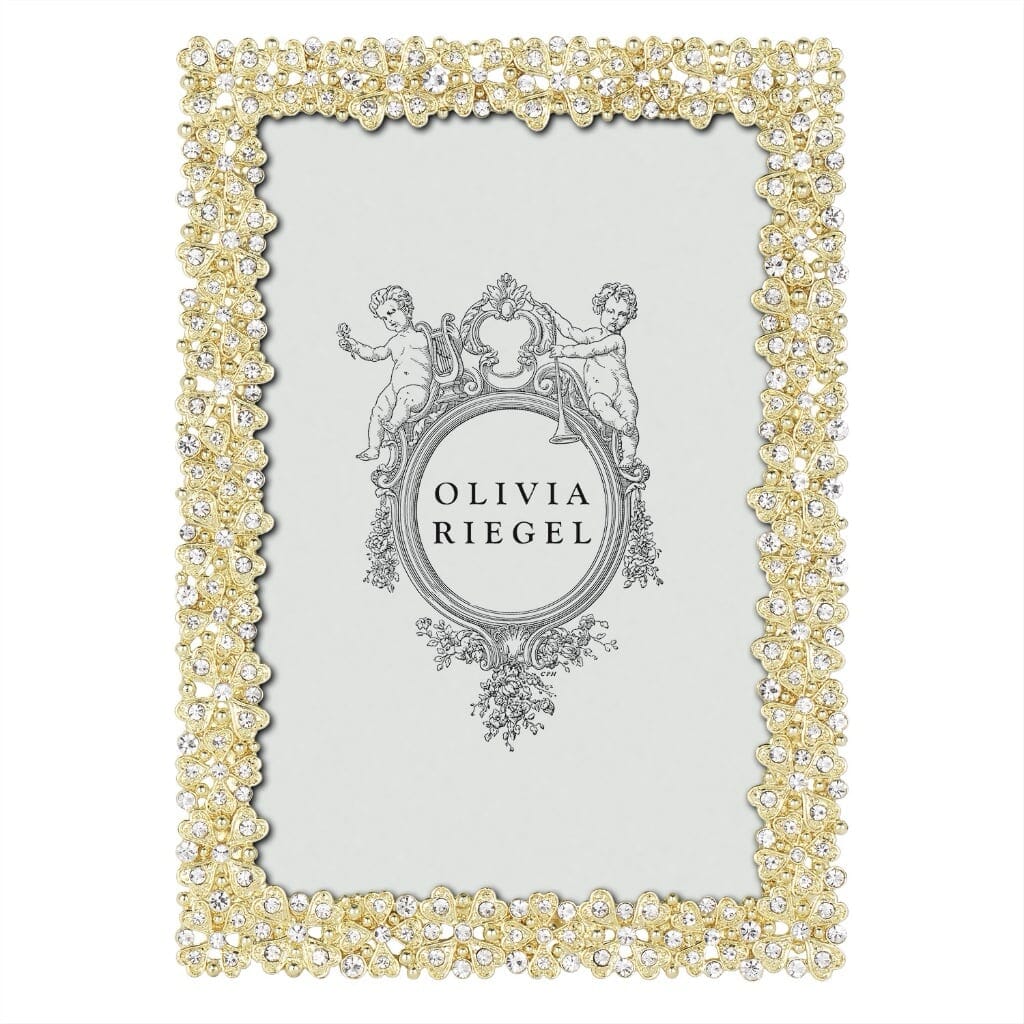 Olivia Riegel Gold Evie 4" x 6" Frame Picture Frames Olivia Riegel