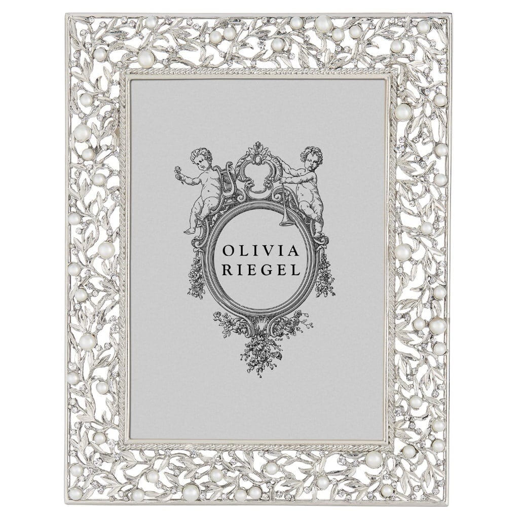 Olivia Riegel Silver Eleanor 5" x 7" Frame Picture Frames Olivia Riegel